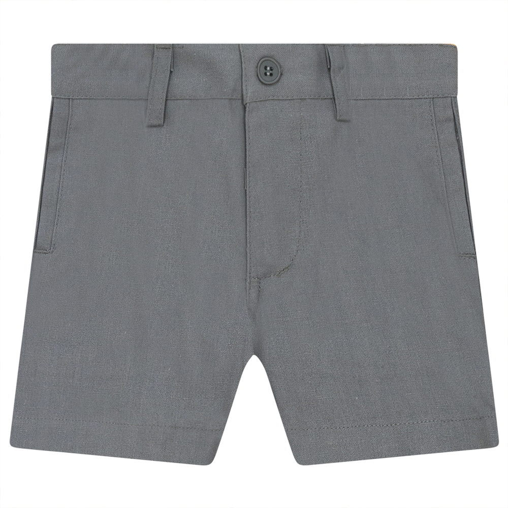 Boys Lightweight Linen Shorts – Breathable Summer Comfort