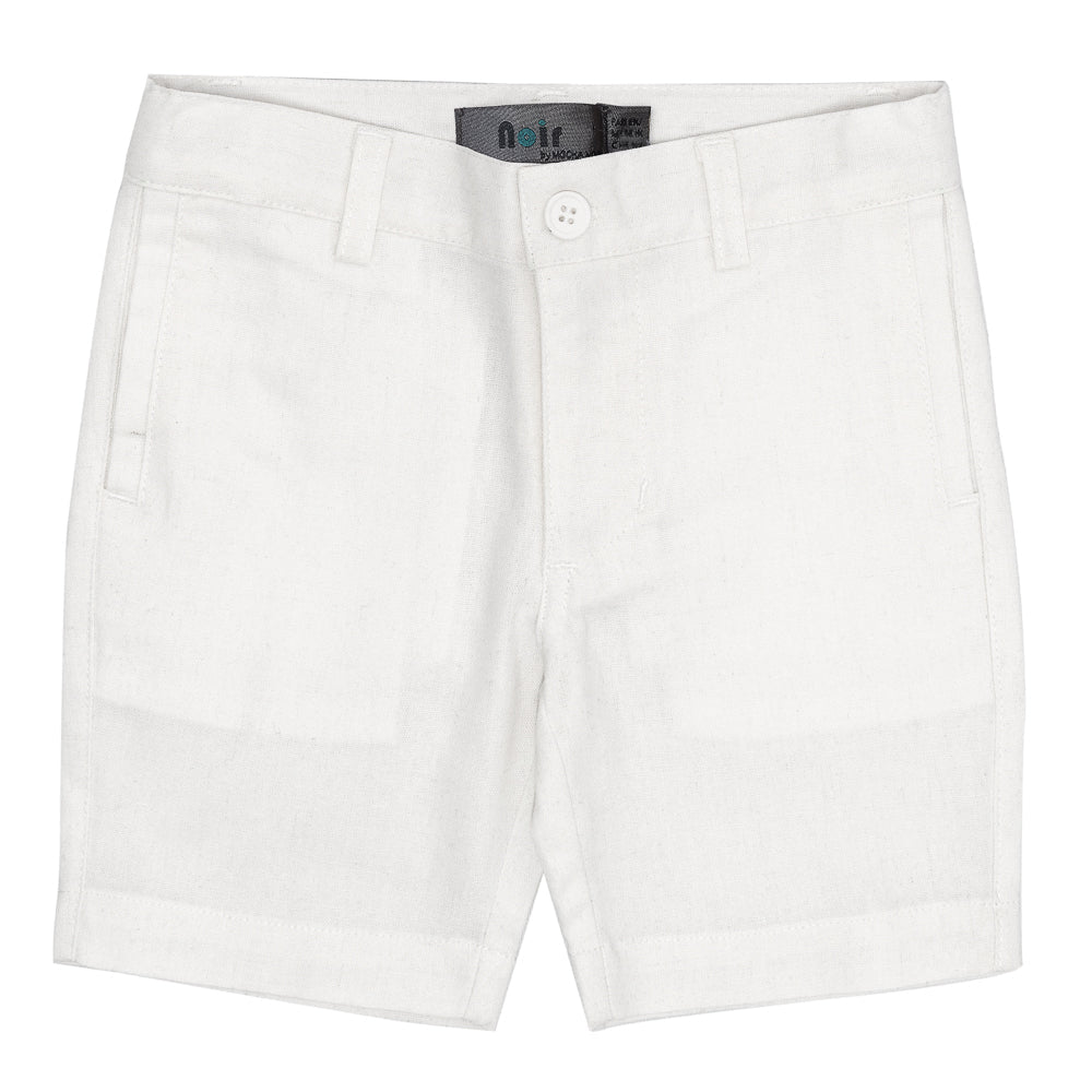 Boys Lightweight Linen Shorts – Breathable Summer Comfort
